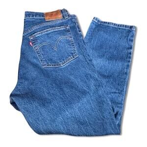 Levi’s 501 Original Fit Jeans 32 Inch Waist L26 Medium Wash Straight Leg Classic